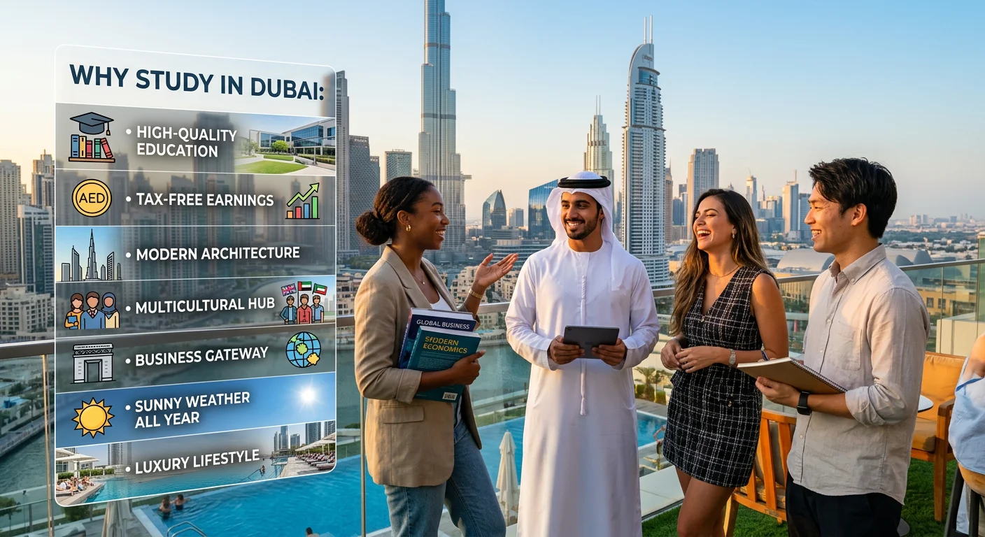 ¿Por Qué Estudiar en Dubai? 10 Razones para Elegir los Emiratos 2026