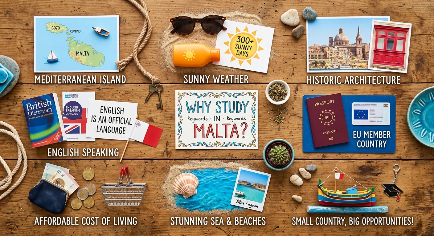 Por qué Malta es perfecto para estudiar inglés: 8 razones