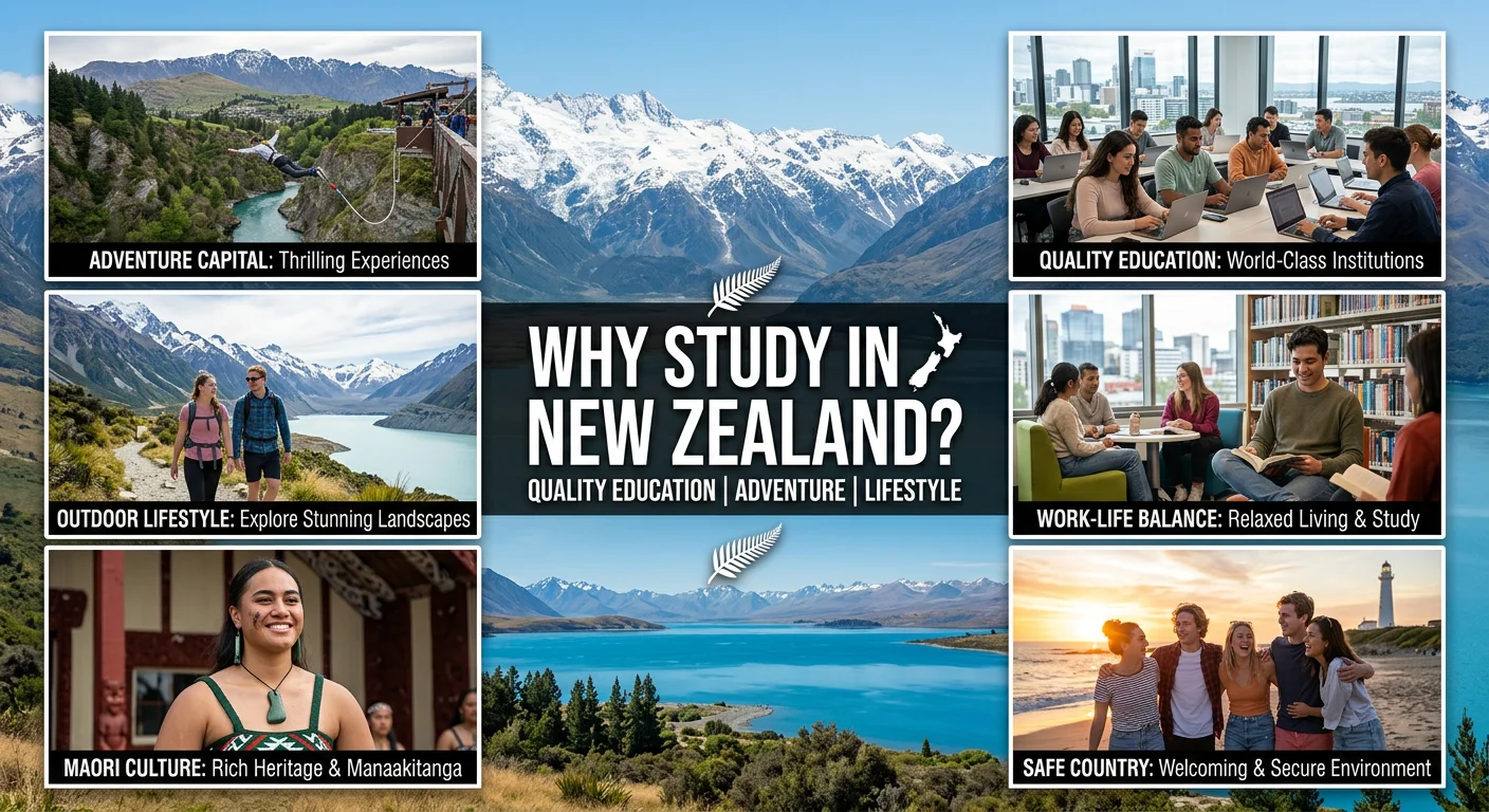 Por qué estudiar en Nueva Zelanda: 8 razones para elegir este destino