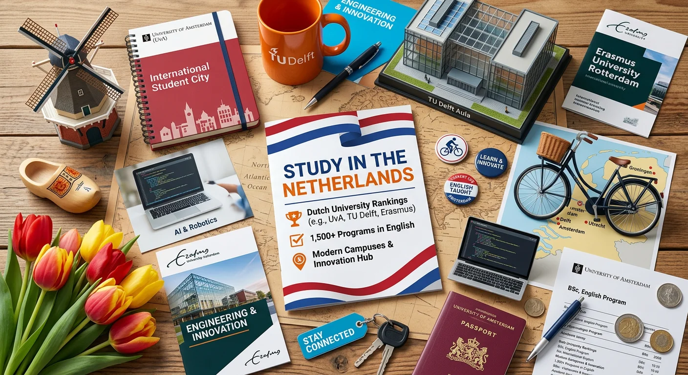 Mejores universidades de Países Bajos para latinos 2026