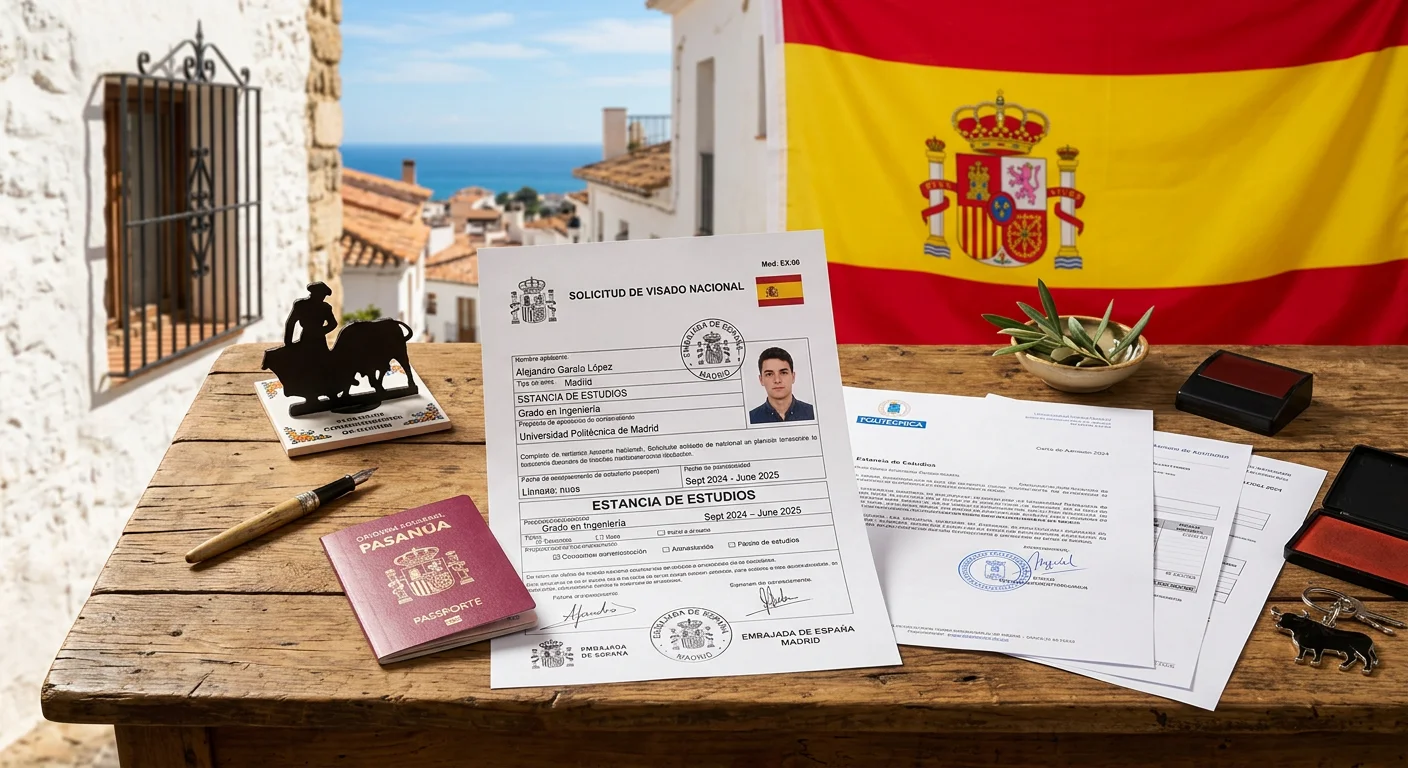 Visa de estudiante para España: Proceso paso a paso 2026