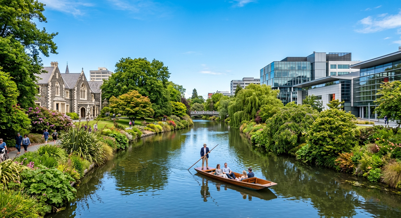 Estudiar en Christchurch, Nueva Zelanda